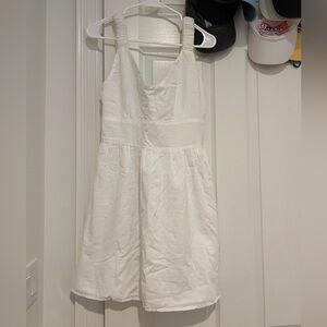 White Abercrombie dress